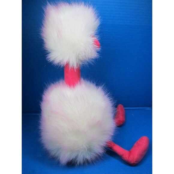 Jellycat Raspberry Ripple Pom Pom Plush Bird Pink Stuffed Animal 20" - Picture 5 of 6